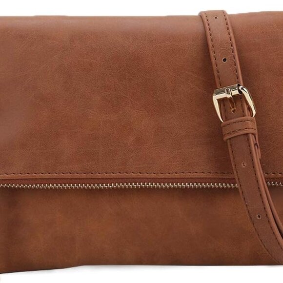 Accessories - Fashionable Women’s Crossbody Purse - Adjustable & Easy-Clean Vegan Leather